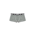 Men's underpants - cotton boxer briefs - M - light grey with black elasticated waist - Umbro