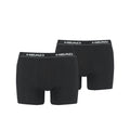 Head Basic men's underpants - cotton boxer briefs - 2 pieces/pack - black - S
