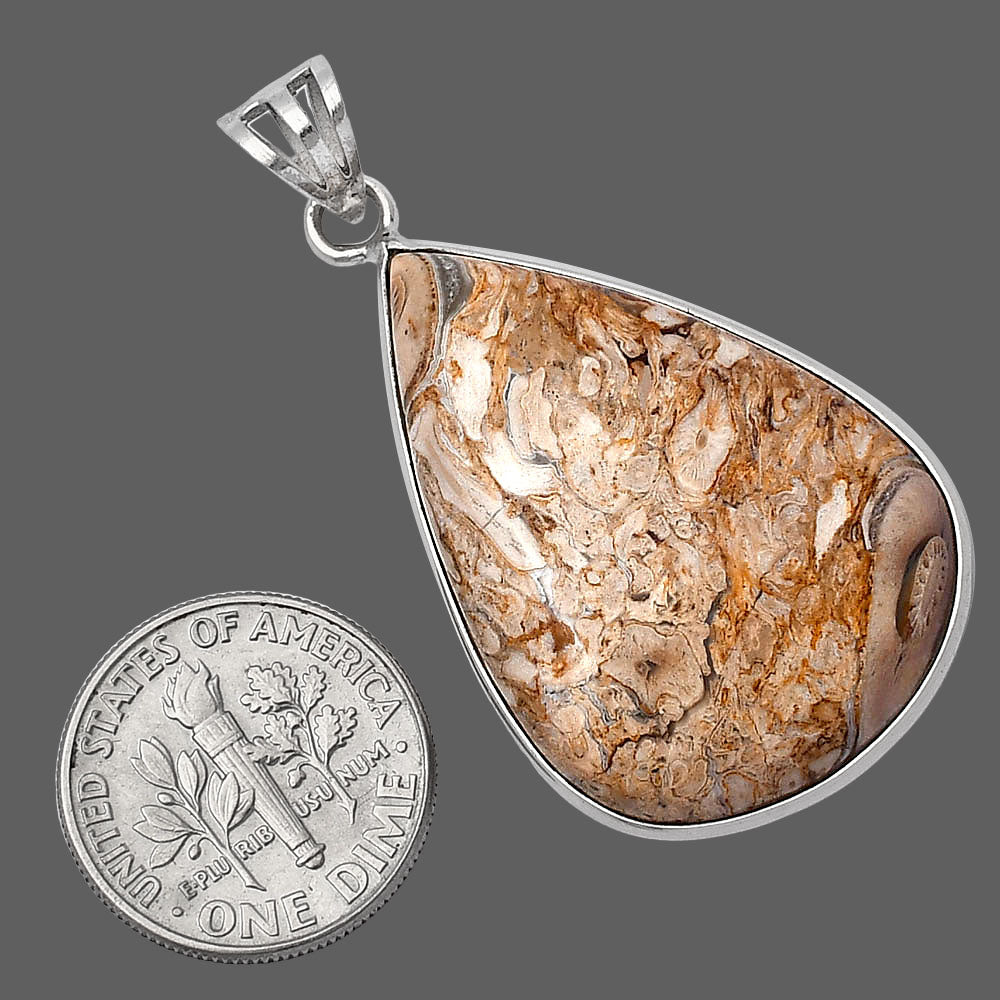 Natural Rock Calcy Pendant P-1001 SDP141946