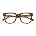 NEWPORT - Oversized Square Glasses Tortoise Shell Clear Lens